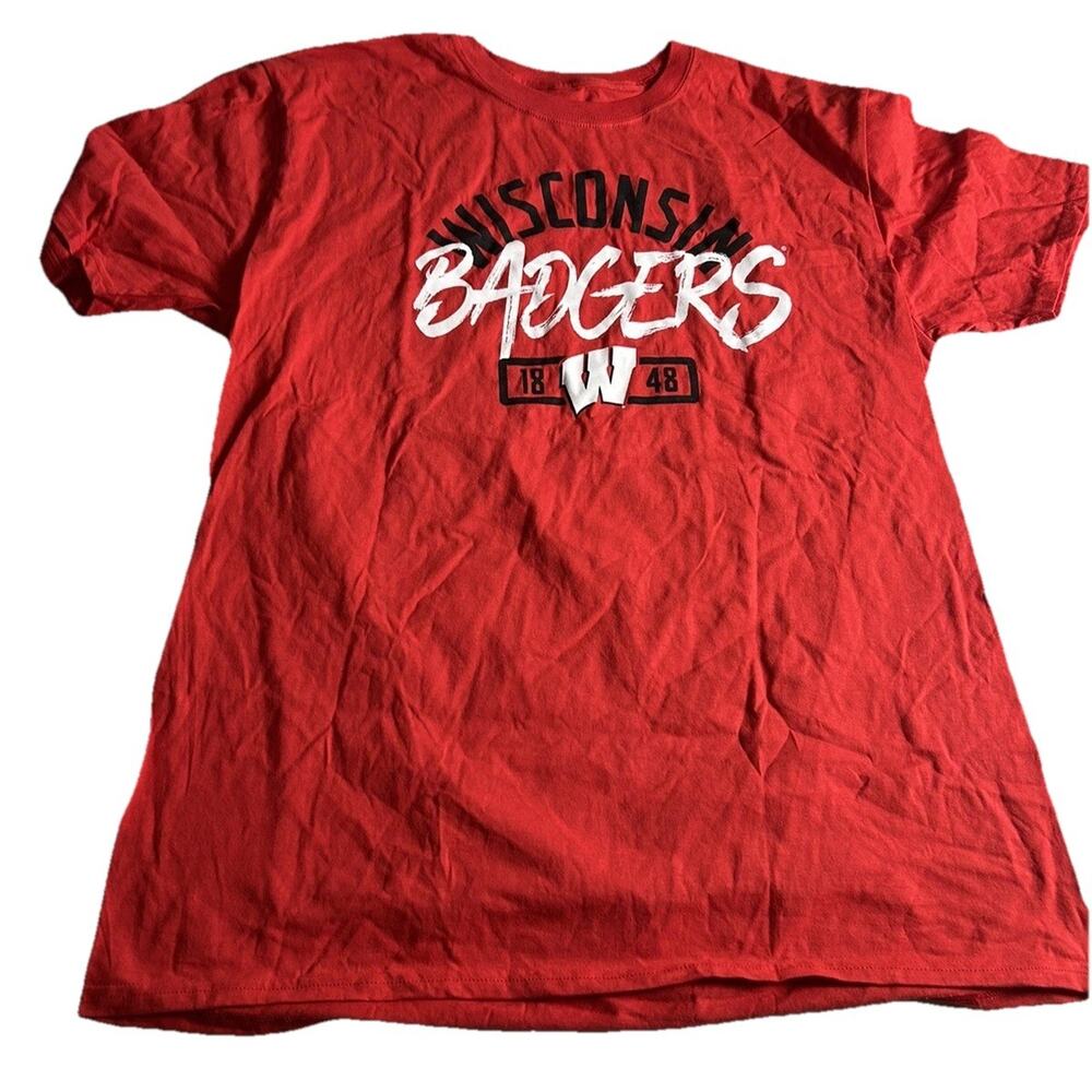 University of Wisconsin Fanatics Size XL T Shirt College Badgers